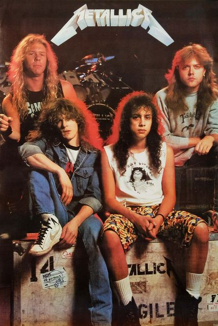 TheExtremeMusi1's tweet photo. Classic Metallica Poster, 1980s https://t.co/c9GRCPHNzH
