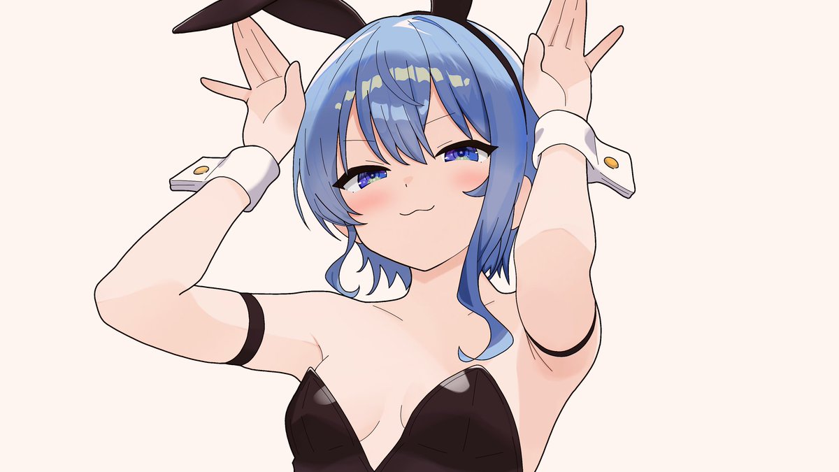 Pyon pyon ~ Sui-chan bunny for today. ✨️