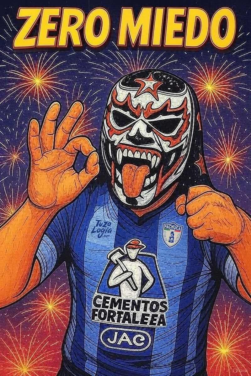 Tuzologia's tweet photo. 👌〽️ 𝗧𝗼𝗱𝗼𝘀 𝗮𝗹 𝗴𝗿𝗶𝘁𝗼 𝗱𝗲... 𝗭𝗘𝗥𝗢 𝗠𝗜𝗘𝗗𝗢 

🔵⚪️ ¡Hoy respaldamos a uno de los nuestros! 💪 

Todo el éxito del mundo para @PENTAELZEROM en su debut dentro de @WrestleMania 🤼‍♂️ https://t.co/OQdVVd4etp
