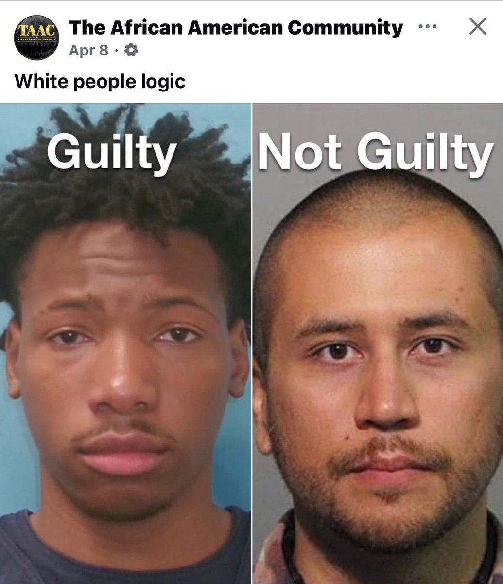 hodgetwins's tweet photo. It’s not white logic it’s called being rational. 

But, according to black people it’s black logic to take a knife to a track meet and to provoke an attack because you know you have a knife. Karmelo would have just left if he didn’t have the knife. It takes a coward and a person of low character to do what Karmelo did.