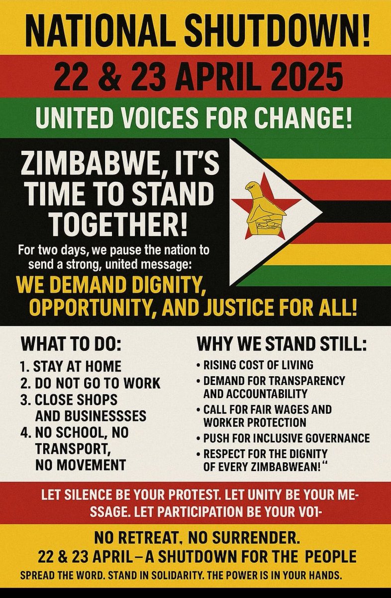 Zimbabweans are not ye free Zimbabwe still needs liberation