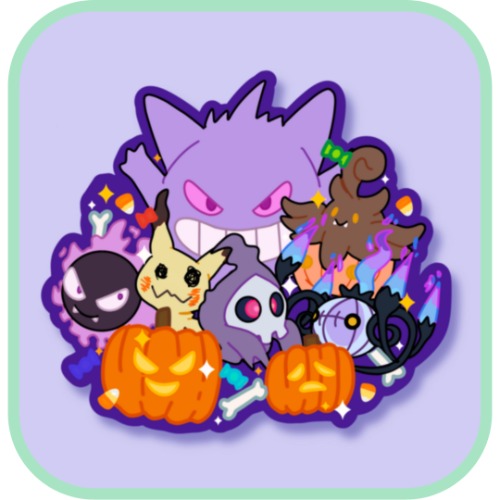 I just received halloween pokemon sticker by MAGICALKITTEN from vtobsidianoni via Throne. Thank you! throne.com/cookieofdeals #Wishlist #Throne