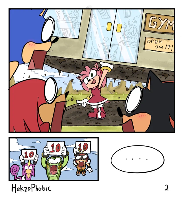 Weight Training (2/2)
#Sonic #Shadow #Amy 
