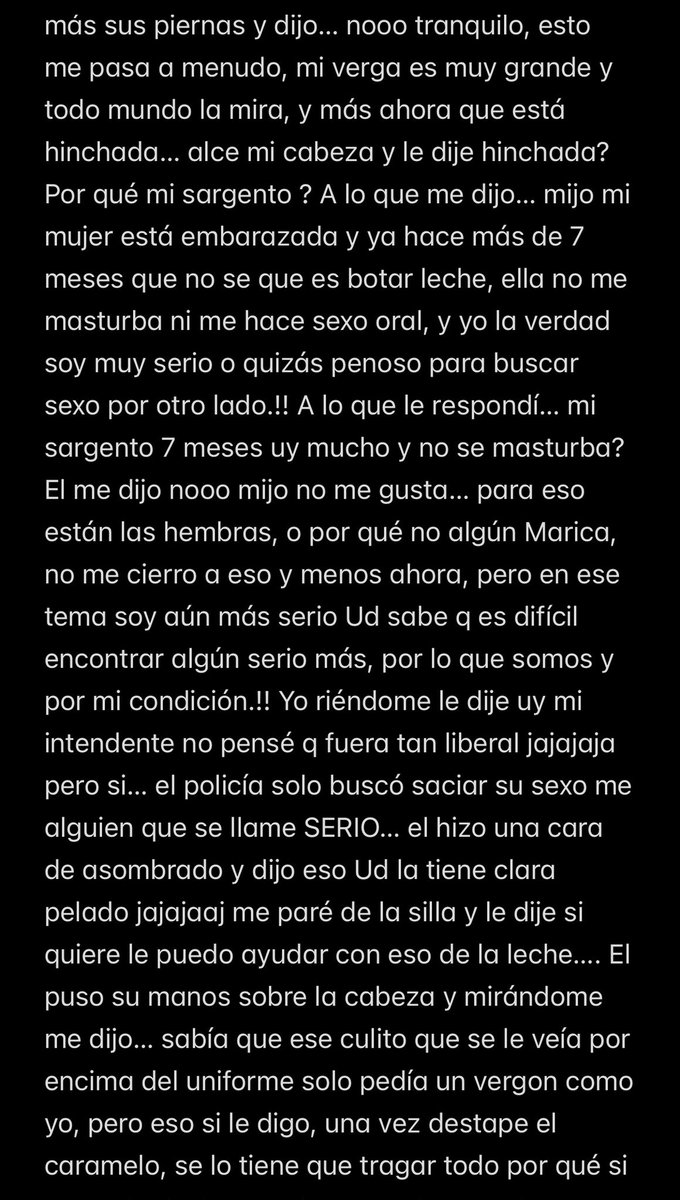 CuentosMorbosos's tweet photo. El sargento negro, confesión morbosa de @policiaserio https://t.co/yY18DWd32P