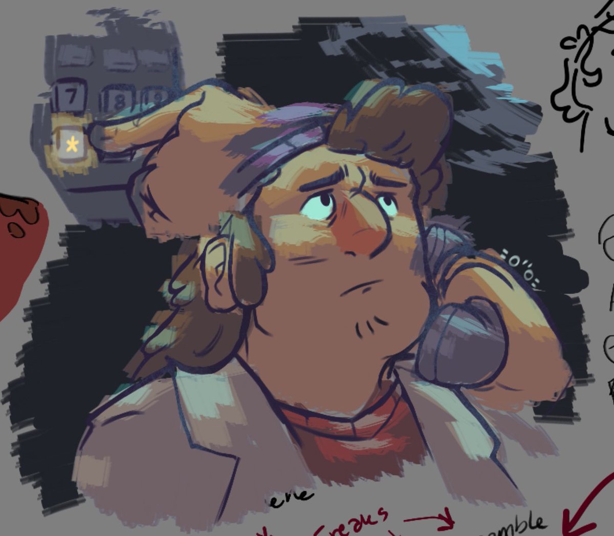 timeandspuds's tweet image. #Fiddlestanweek (late) day 6
Phone calls!

(Also Part of @/Roky_Roku s Magma)
#GravityFalls #CrossedFatesAU #fiddlestan