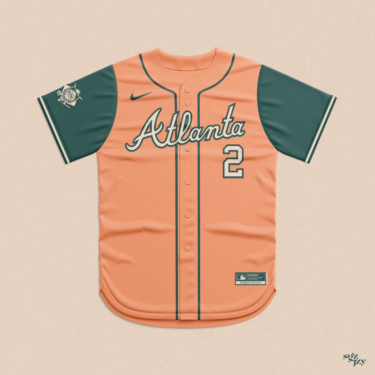 sgzjzy's tweet photo. ⚾️🔷🔴 #BravesCountry
I design a new Atlanta Braves jersey
after every series win this season

Series: 3-0 vs. Twins
Season Record: 8-13
“Peach Harvest”

Template by @SportsTemplate
Follow me on IG: https://t.co/fWHluoylQG https://t.co/ppBeRkcUbK