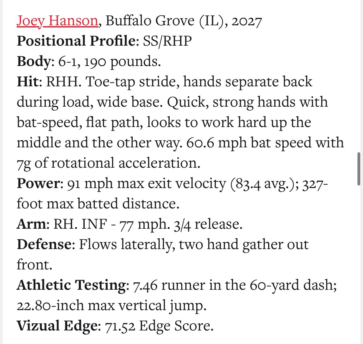 Thank you <a href="/PrepBaseballIL/">Prep Baseball Illinois</a> for the write up from the O’Hare Preseason ID. <a href="/BGBaseball_1973/">BG Baseball</a> <a href="/MVPEliteIL/">MVP Elite Bruins</a> <a href="/BUncommitted/">Baseball_Uncommitted</a>