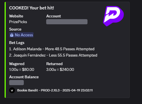 NFTNitsuj's tweet photo. @bookiebanditgg already made 300 today from bookie, they are the best with their picks this week LFG 7/7🔥🔥 https://t.co/8x0UE3Jadi