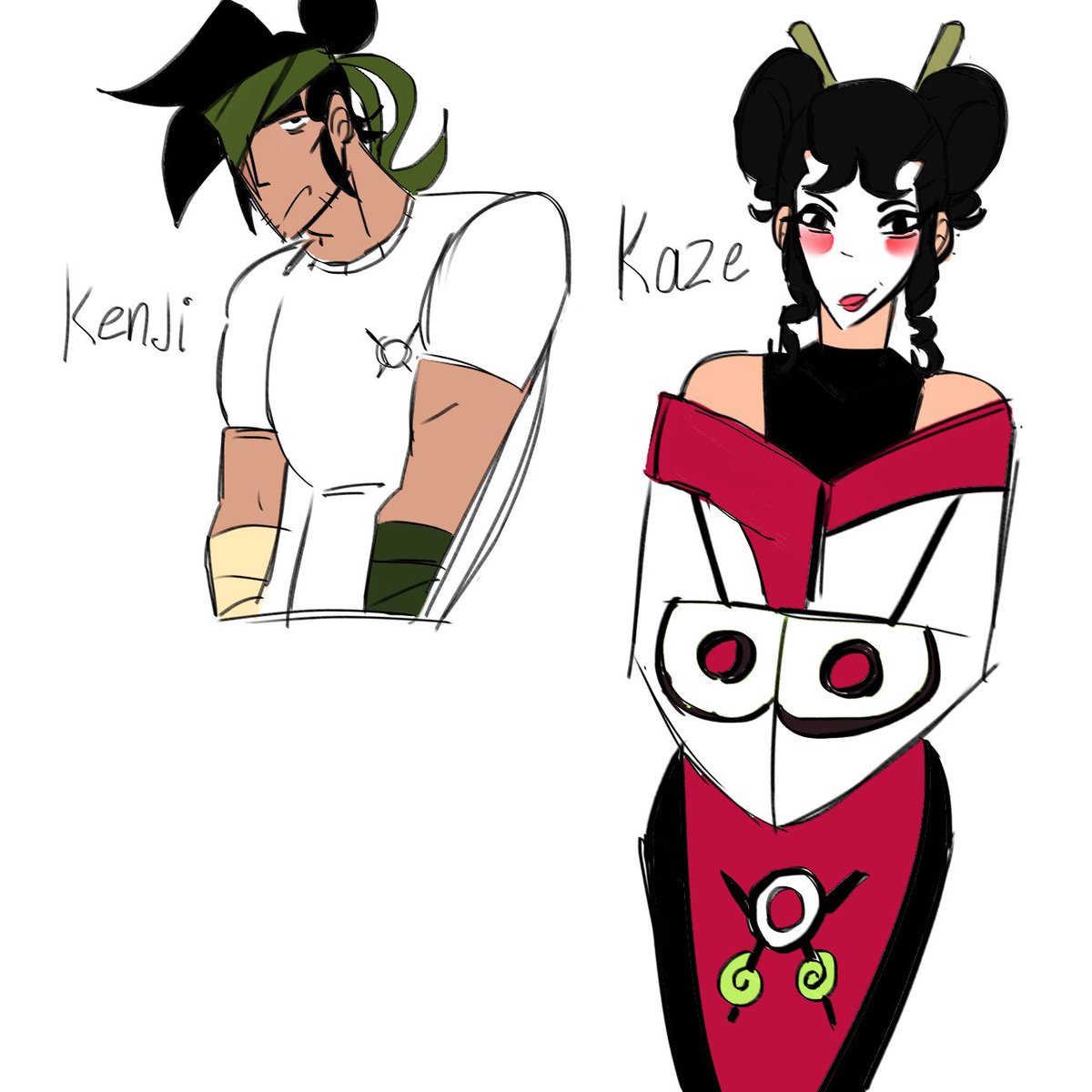 Snowlady43's tweet photo. Drew the new brawler!! (+Kenji)🤗
(Ill draw Jae Yong as well soon)
#Brawltalk https://t.co/YyE5QaNiyl