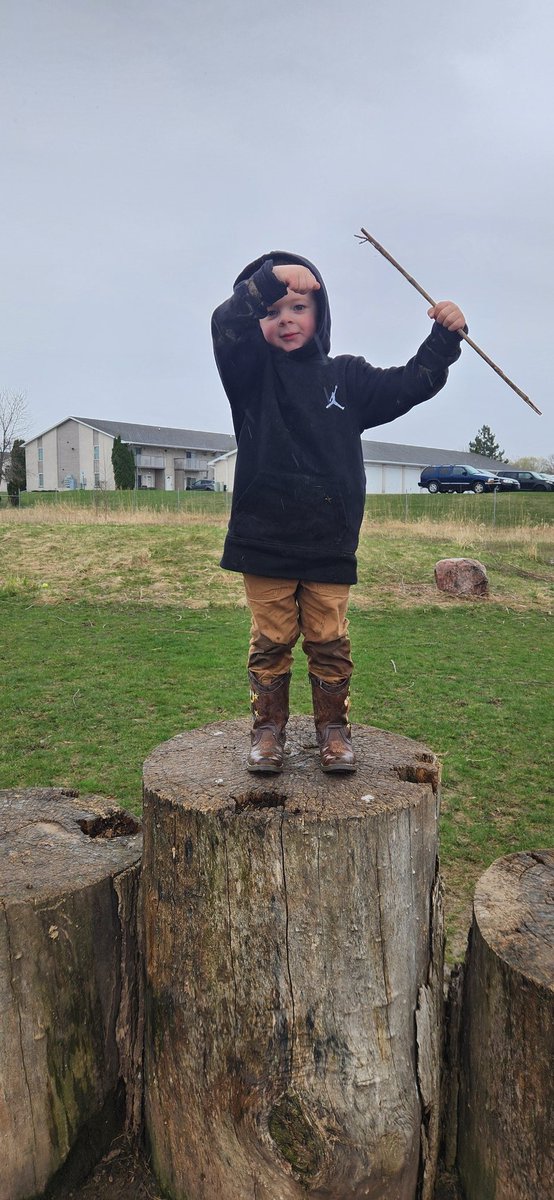 Mud. Rain. Easter Sunday festivities