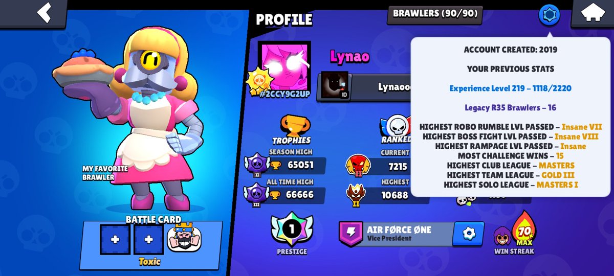 Moi et <a href="/NoD14246183/">Noé</a> cherchons un 3eme joueur francophone tier c pour compléter notre roster 

❤️ et 🔄 apprécié