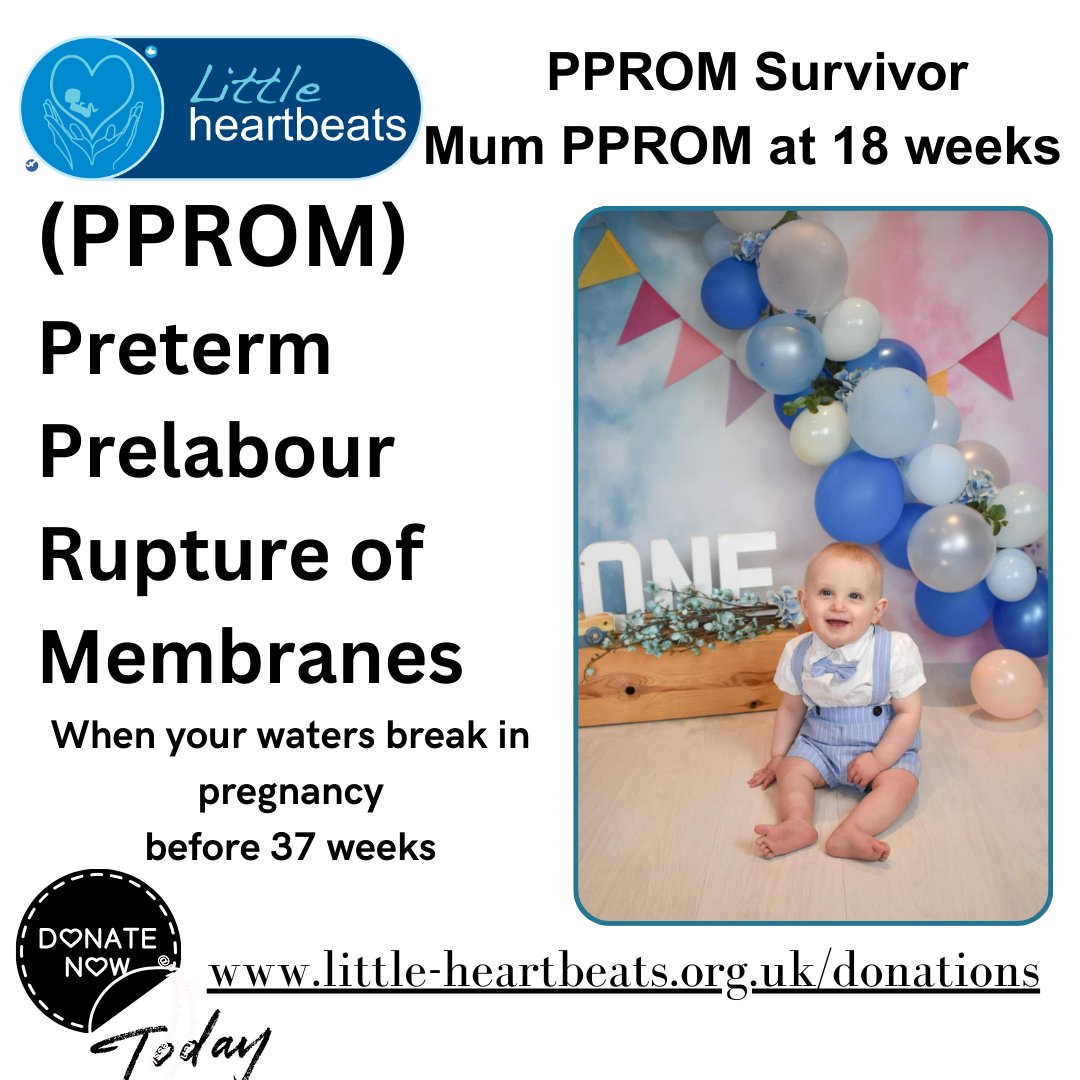 Little Heartbeats #PPROM support & awareness (@ppromawarenessu) on Twitter photo Some women will go weeks with little to no fluids, while we have 3 publish papers, we a lot more work to do, we will carry on sharing our women's stories of PPROM so it brings hope without false hope 
#PPROM #littleheartbeats Some women will go weeks with little to no fluids, while we have 3 publish papers, we a lot more work to do, we will carry on sharing our women's stories of PPROM so it brings hope without false hope 
#PPROM #littleheartbeats