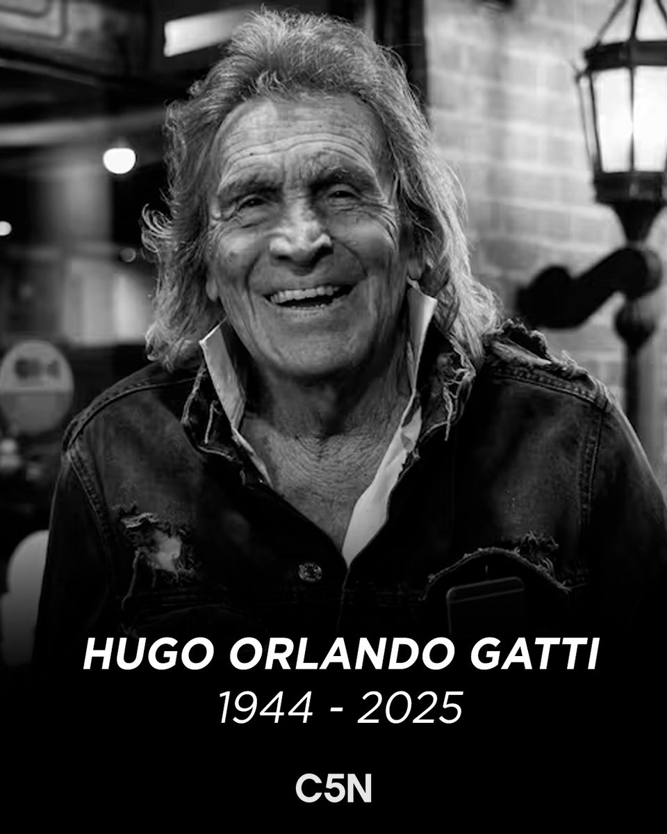 ⚫ MURIÓ HUGO ORLANDO #GATTI A SUS 80 AÑOS.

➡️ "El Loco", ex arquero de la Selección Argentina, Boca Juniors y River Plate, se encontraba internado hace más de dos meses por una "neumonía e insuficiencia cardíaca y renal, en coma farmacológico".
