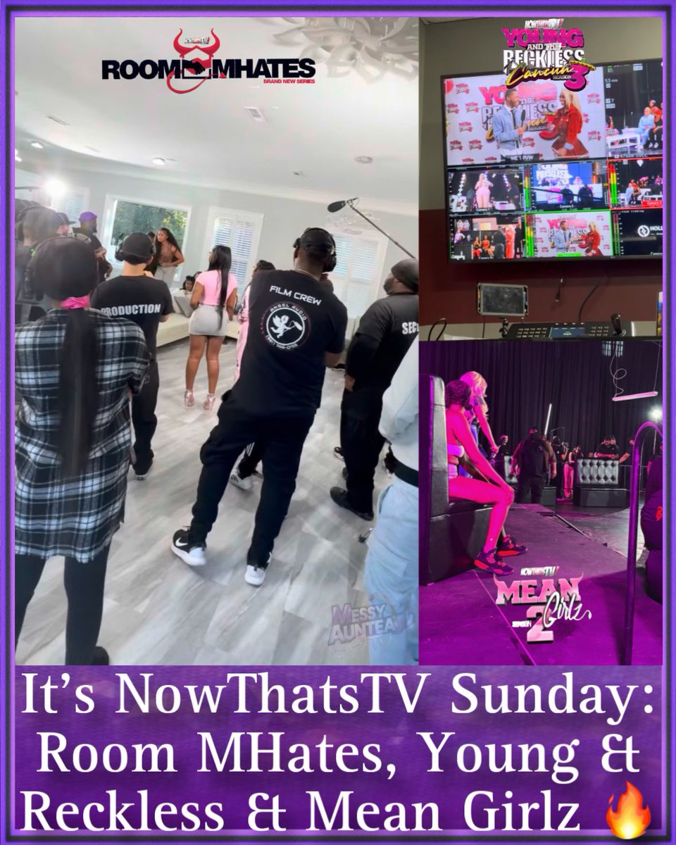 MessyAunTeaTV (@messyaunteatv) on Twitter photo Three shows dropping today, celebrate 420 with <a href="/nowthats_tv/">NowThatsTv Network</a> 🪴 #nttv #nowthatstv #realitytv #realityshow #teapage #roommhates #youngandreckless #nttvynr #meangirlz #nttvmeangirlz
Subscribe to <a href="/nowthats_tv/">NowThatsTv Network</a> for raw reality tv content and messy shows ‼️‼️‼️ Three shows dropping today, celebrate 420 with <a href="/nowthats_tv/">NowThatsTv Network</a> 🪴 #nttv #nowthatstv #realitytv #realityshow #teapage #roommhates #youngandreckless #nttvynr #meangirlz #nttvmeangirlz
Subscribe to <a href="/nowthats_tv/">NowThatsTv Network</a> for raw reality tv content and messy shows ‼️‼️‼️