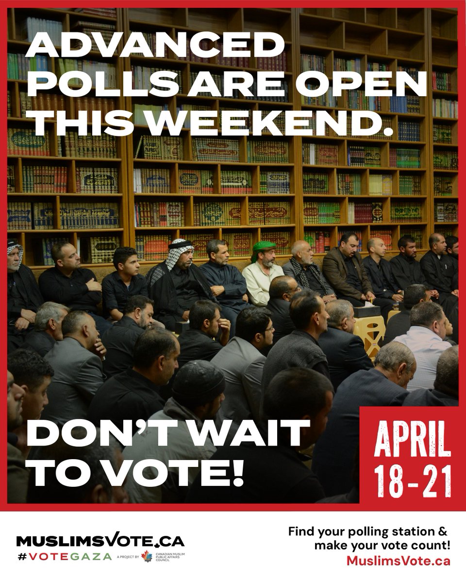 MuslimsVote.ca tweet media