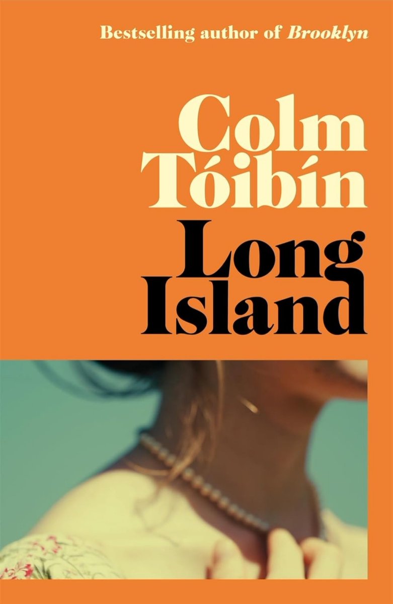 Read Colm Toíbín's Brooklyn &amp; Long Island together. #1 had lots of lovely period detail, but didn't grab me. I didn't care that much about Eilis &amp; nearly didn't read #2. So glad I did! The middle-aged characters are a million miles more interesting (says this middle-aged reader).