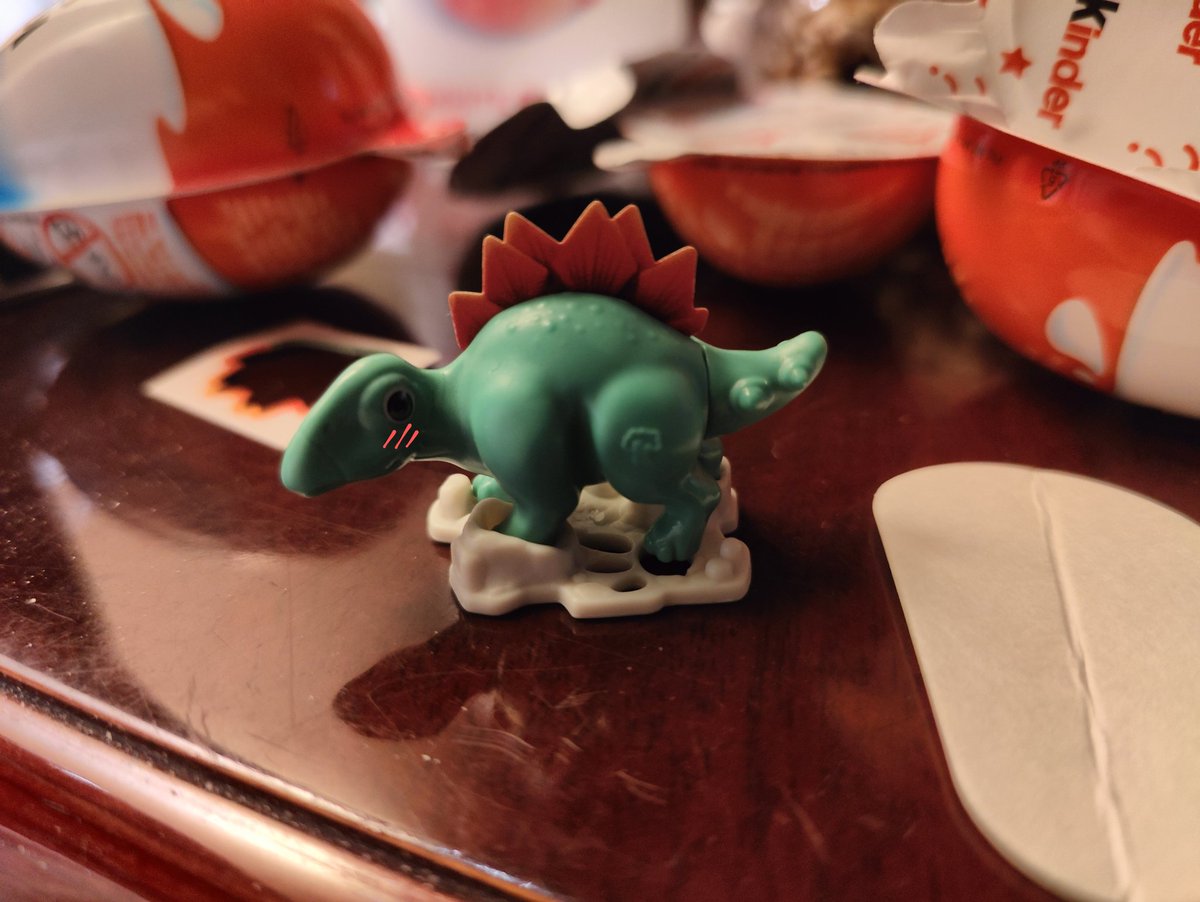 estalcil's tweet photo. Happy Easter all! 
I opened a Kinder egg, meet my new friend! Unnamed yet, any suggestions? 
*Blush not included https://t.co/3u10KOY0ry