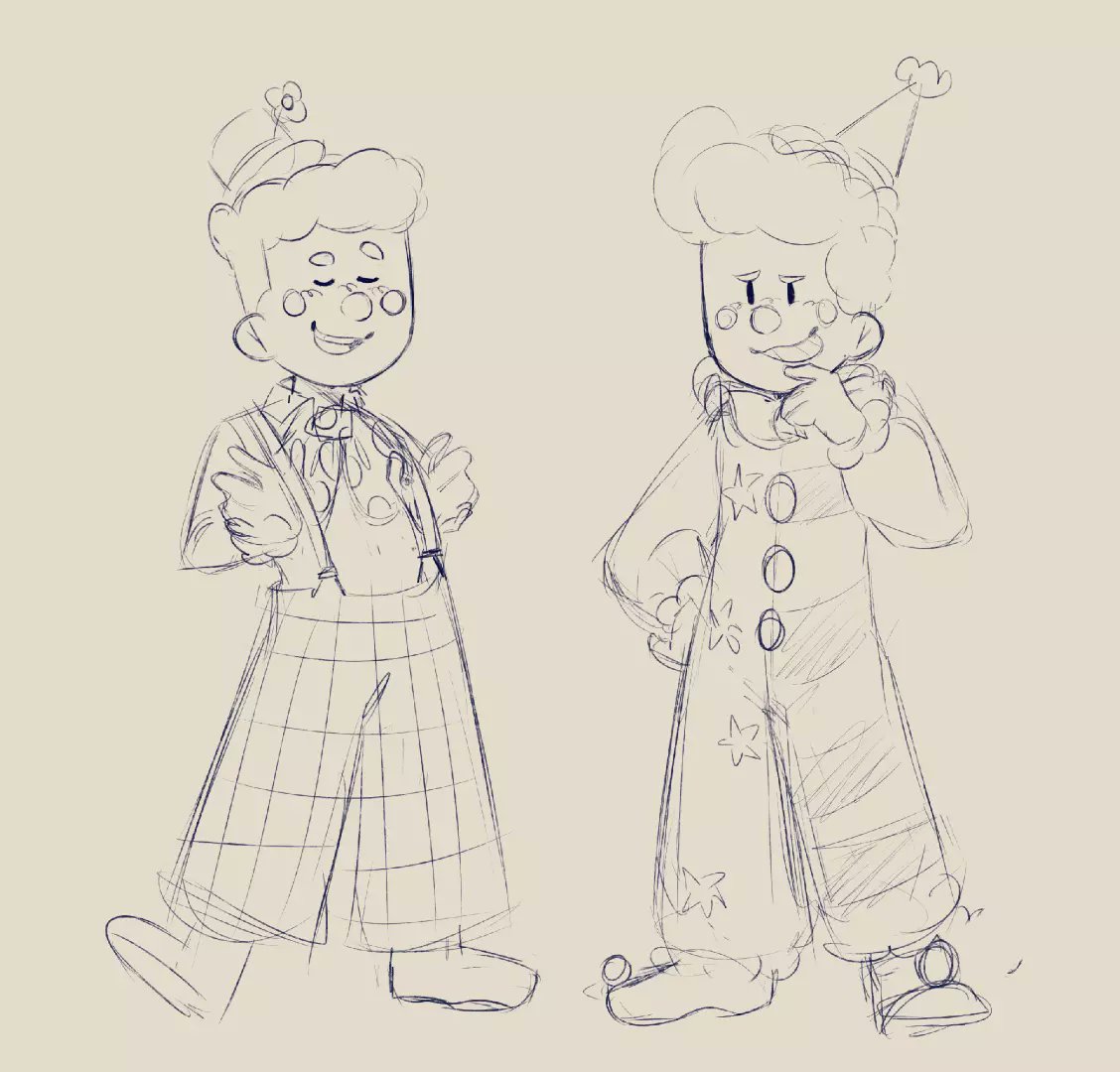 Unos bocetos que me parecieron lindos #gerald #george #harold #captainunderpants