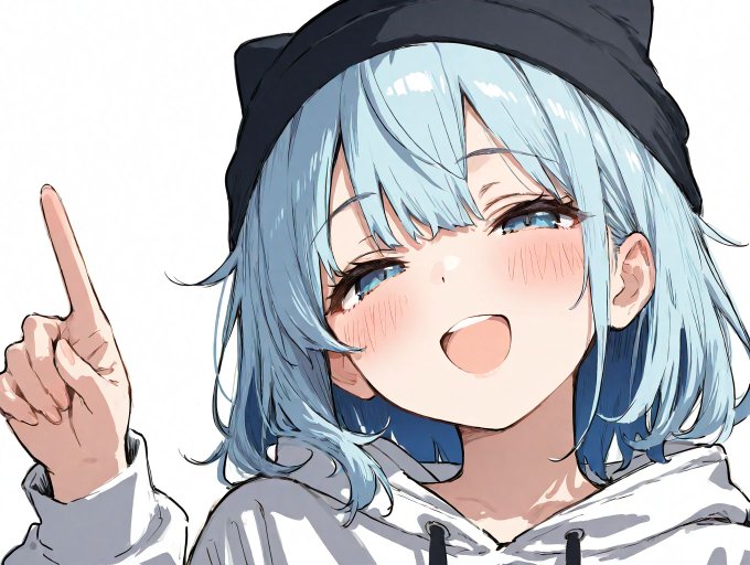 かわいい帽子。 