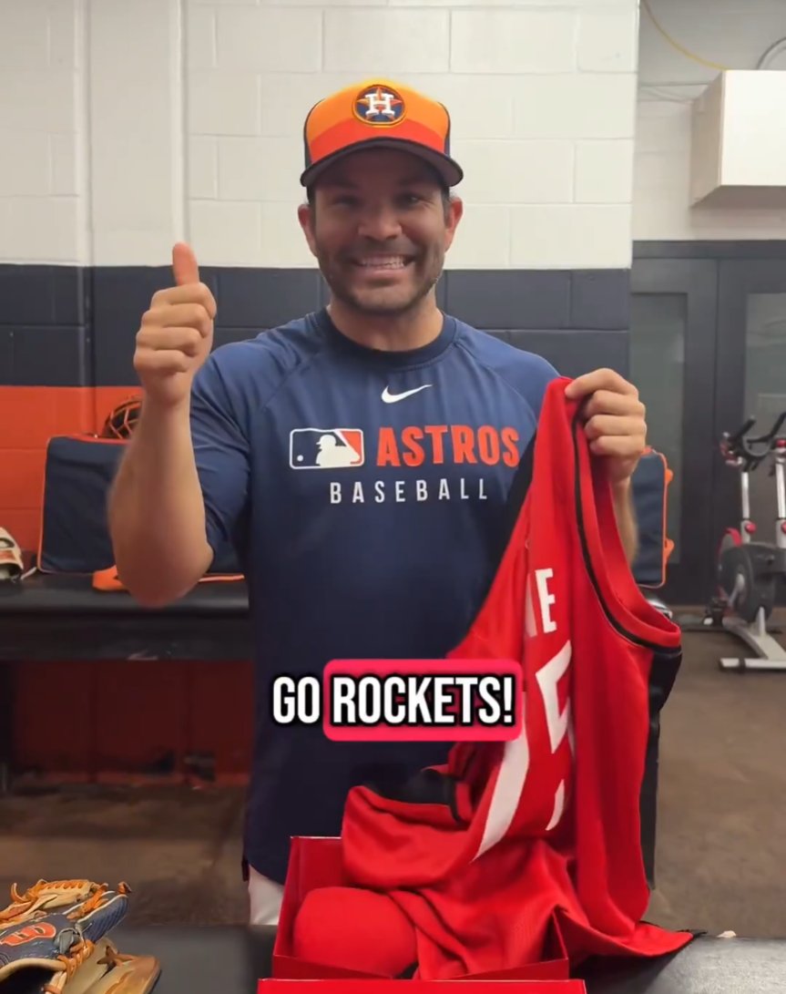 The Rockets better earn this smile in the 4th