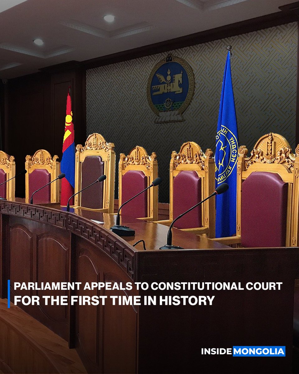 ⬆️ New Rules for a Fair Election

Parliament holds its first discussion on draft amendments to the Law on Parliamentary Elections after the Constitutional Court issues its third official opinion. 

🔗 Visit: insidemongolia.mn/post/ILLJnGRuX…