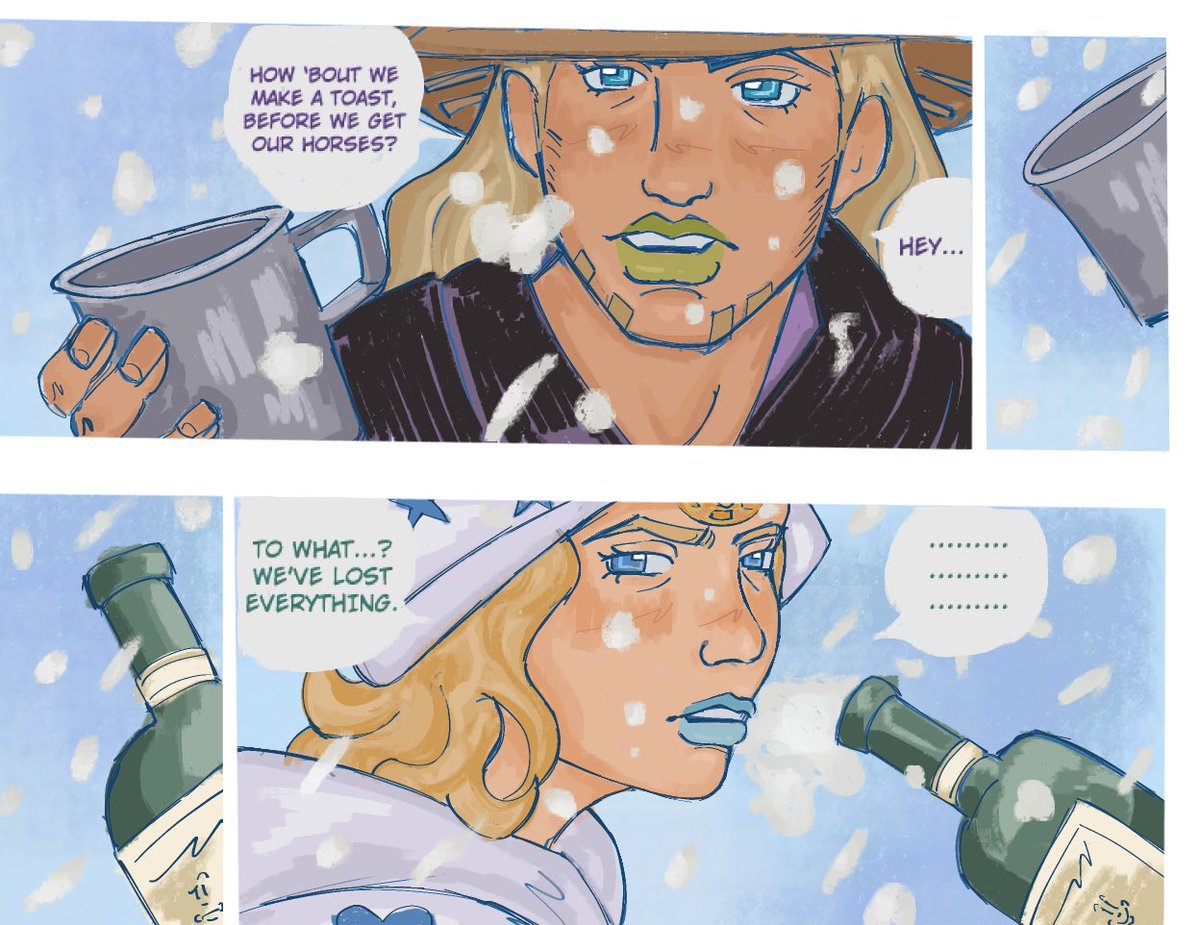 amorbucci's tweet photo. panel redraw!!!
#sbr #JoJosBizarreAdventure #gyjo https://t.co/P9vhuD0tg6