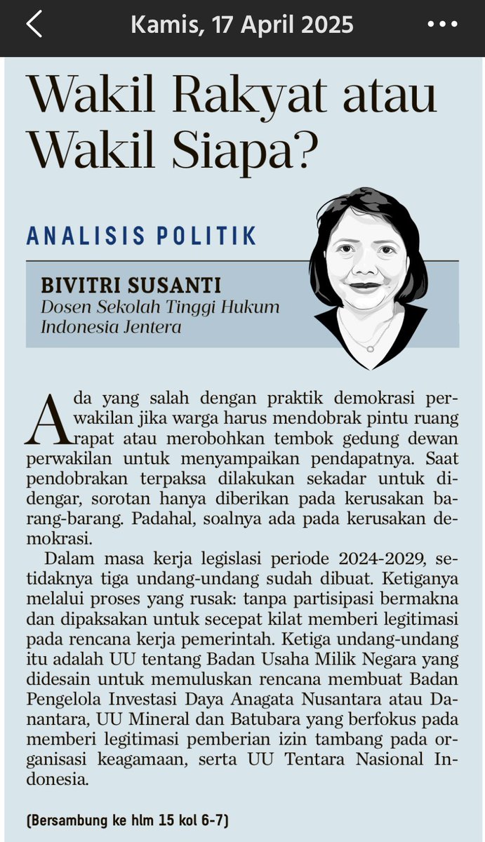 BivitriS's tweet photo. Supaya bisa dibaca semua, ini screen shotnya https://t.co/fasNlSTkHb