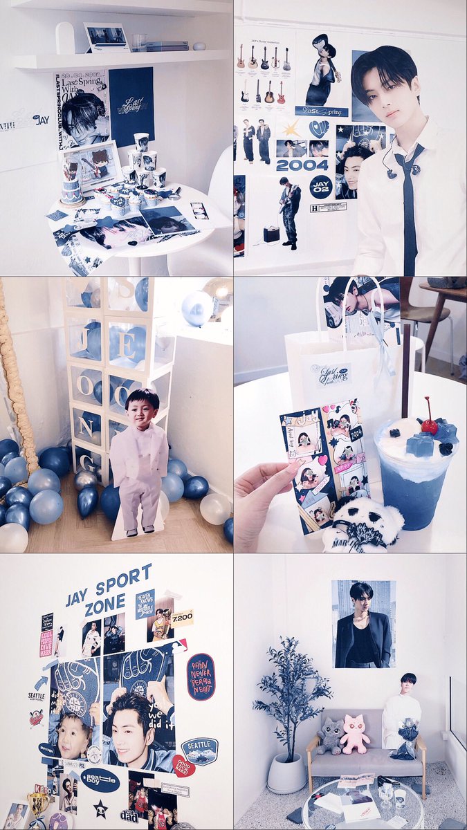 🤍🩵💙

คาเฟ่ทั้งน่ารัก ทั้งเท่ ตกแต่งแต่ละมุมได้ดีมาก ๆ เลยยย <3 งานอาร์ตทั้งของเฟ่ และของแฟน ๆ ที่ส่งมาติดก็สวยมากกกก ขอบคุณที่จัดเฟ่ดี ๆ แบบนี้ขึ้นมานะคะ 🫶🏻

 #Lastspringclub_withJay