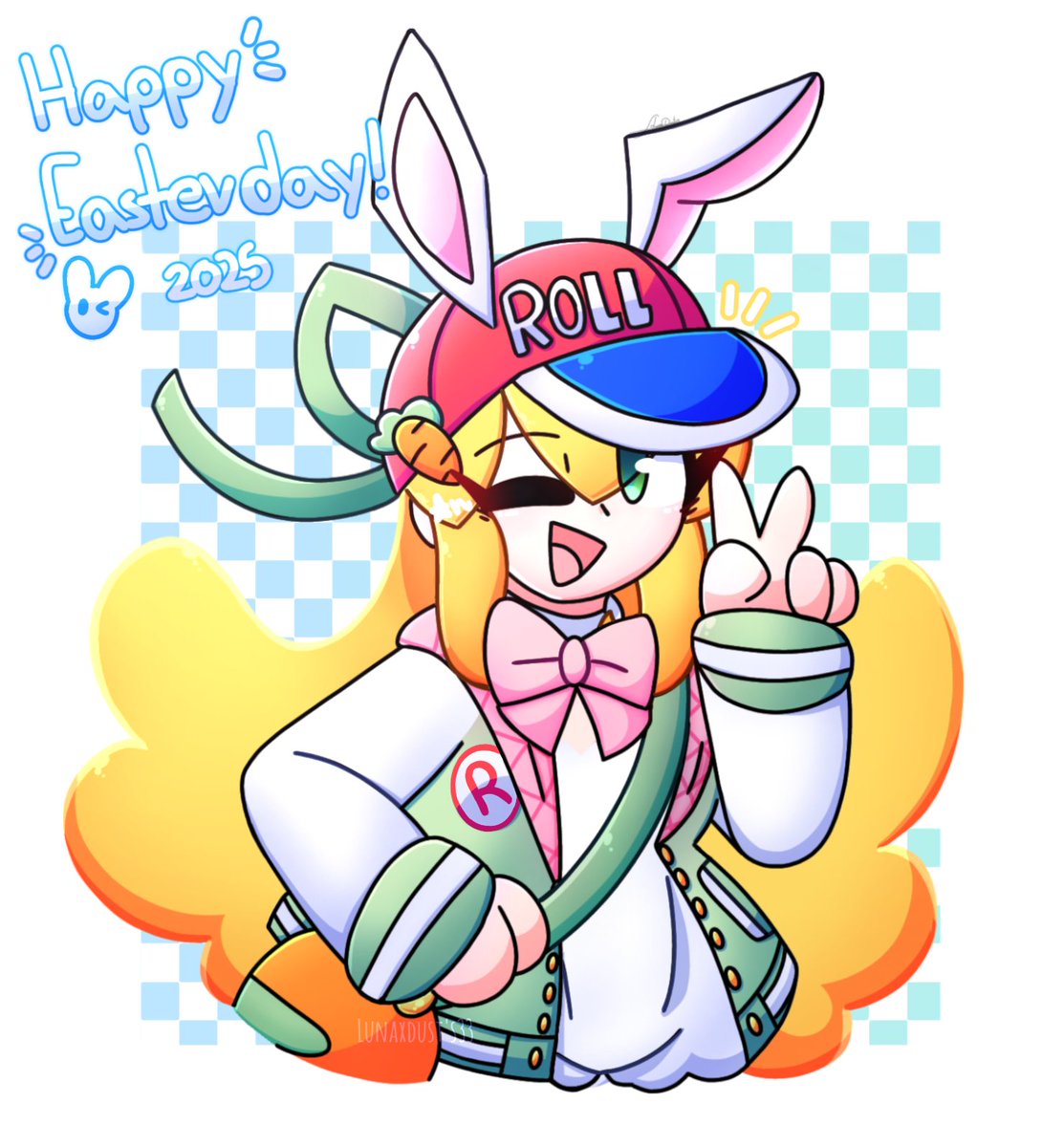Lunaxdusts33's tweet image. Happy Easter Day! 🥚💕
-------
#Megaman #MegamanXDiVE #Rockman #RockmanXDiVE #ロックマン #ロックマンXDIVE #Roll #Easter #Easter2025 #EasterDay #Capcom