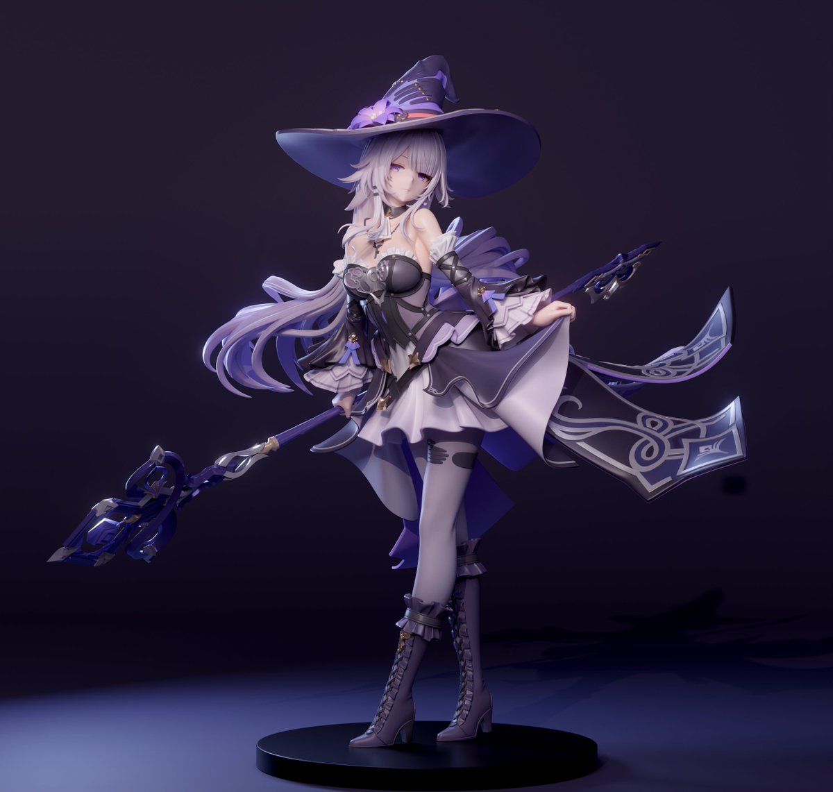NEP_CCC's tweet image. 拉了个交流群，欢迎大家来聊天吹水，也会更新后续模型进度（目前只有黑塔和西琳）😆