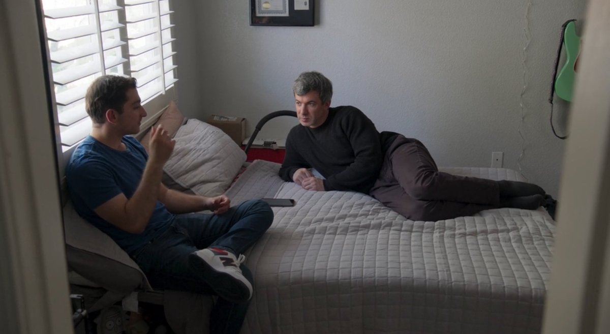 moody is better than me bruh... if nathan fielder posted up in my bed like that then they'd have to cut the cameras