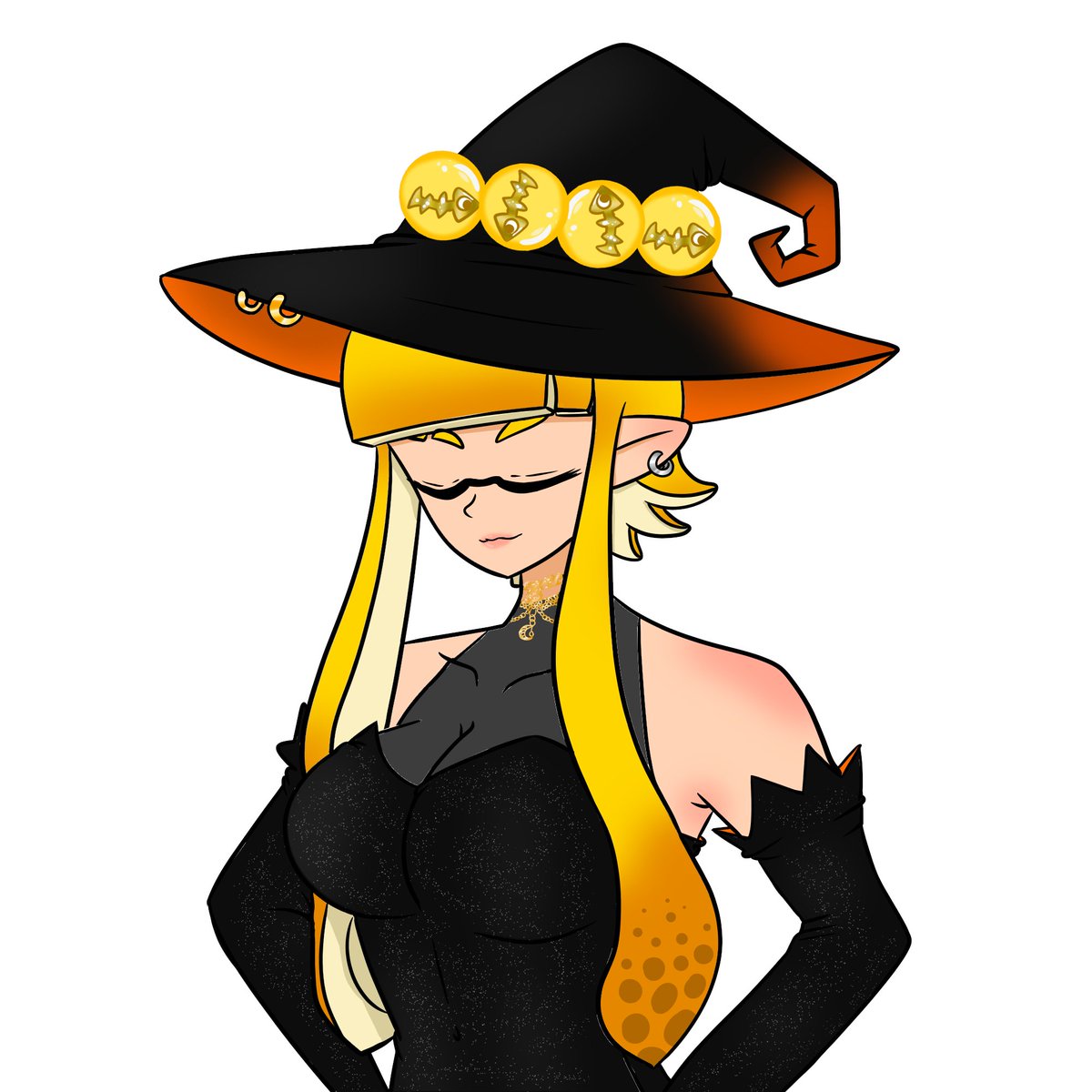 Drawzosward's tweet photo. Gracias @UsaminMd por la #Vtuber 🦑la amo 💛 #Splatoon https://t.co/uXKmACEB1V
