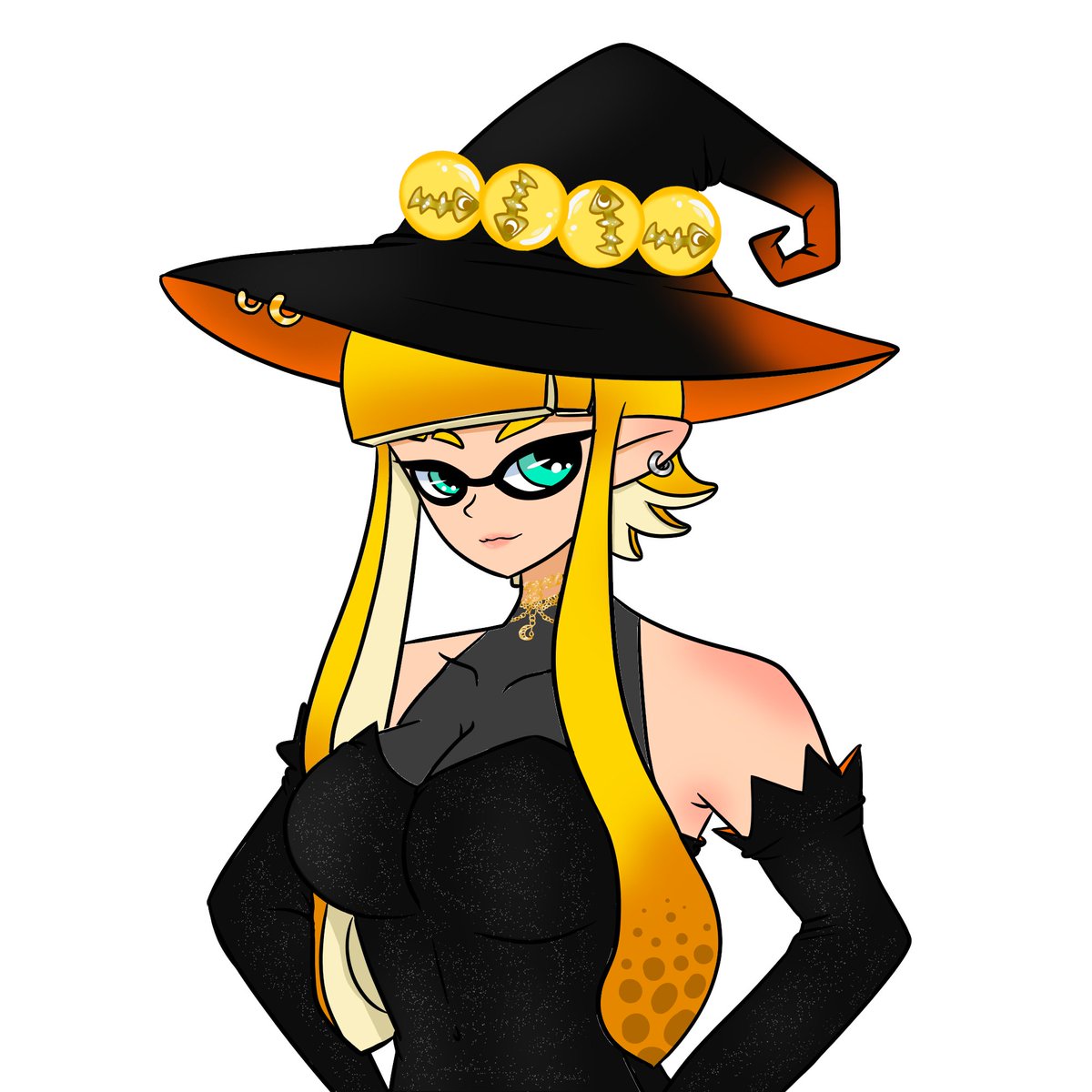 Drawzosward's tweet photo. Gracias @UsaminMd por la #Vtuber 🦑la amo 💛 #Splatoon https://t.co/uXKmACEB1V