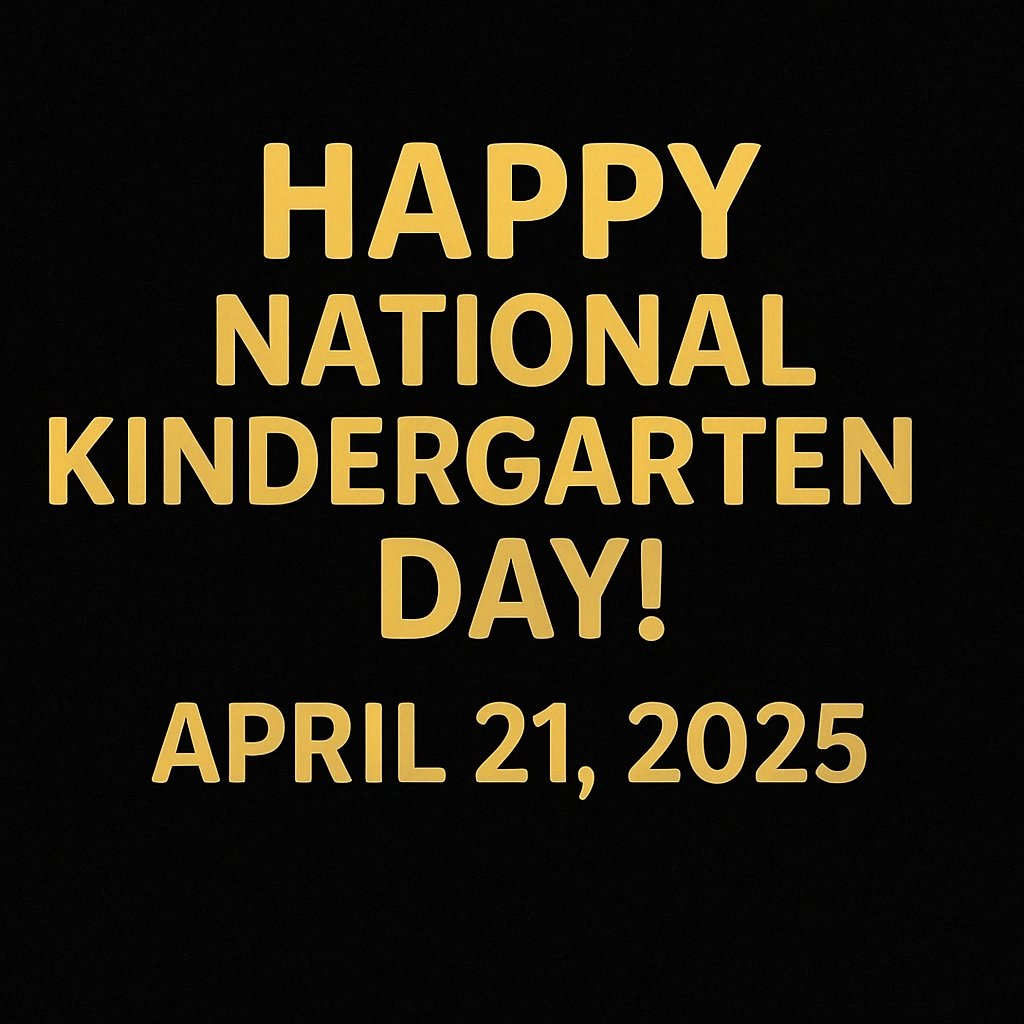 CoachGoodman's tweet image. April 21 = National Kindergarten Day
Honoring Friedrich Froebel, the OG of early learning!
Celebrate the JOY of Kinder!
🖍️📚🧒🏾❤️🧑🏾‍🦲🎉
#NationalKindergartenDay #KinderMagic #ThankATeacher