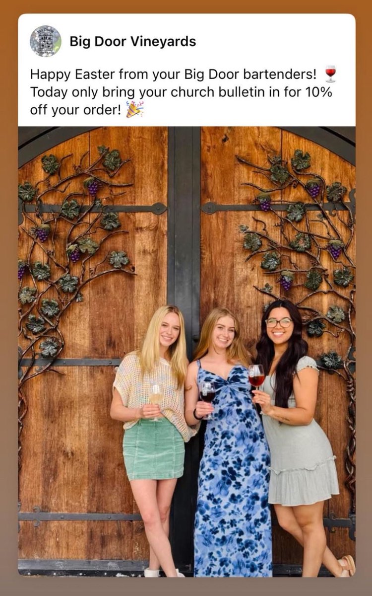 eCONvict's tweet image. Bring your church bulletin for 10% off!!