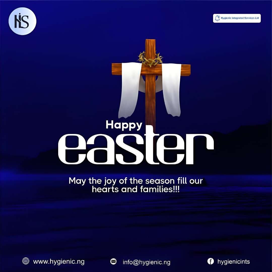hygienint's tweet photo. 🌅 He is Risen!

May the joy of this season fill our hearts and homes with peace and purpose. 💛

Happy Easter from all of us at Hygienic Integrated Services.

#happyeaster #EasterJoy #HeIsRisen #hygienicintegratedservices #EasterCelebration #faith #hope #familytime https://t.co/I3rxxGM3gf