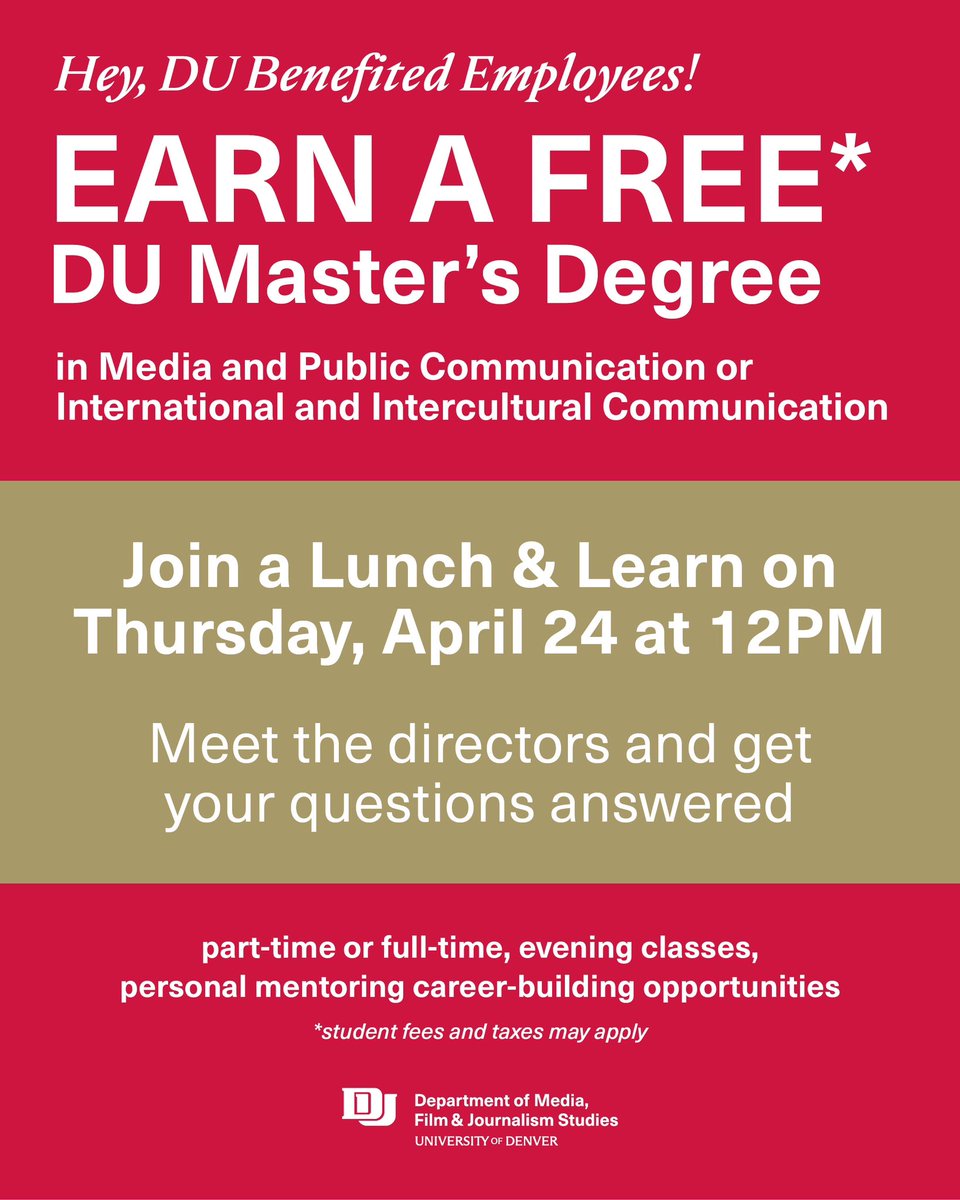 DU MFJS Department tweet media