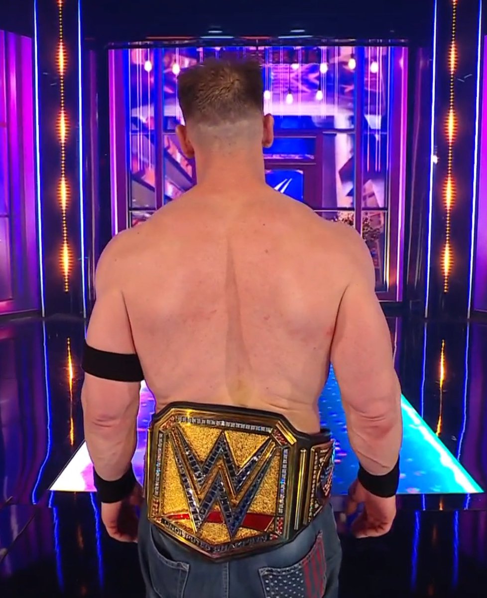 The Last Real Champion. 

#JohnCena #WrestleMania