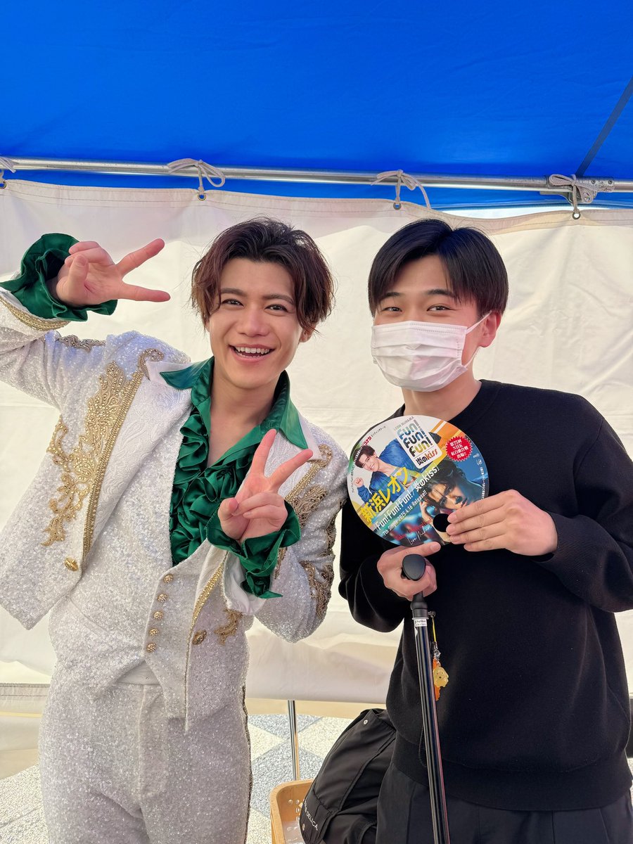 二度見どころか五度見ぐらいしました、、、 青森で会えるなんて痺