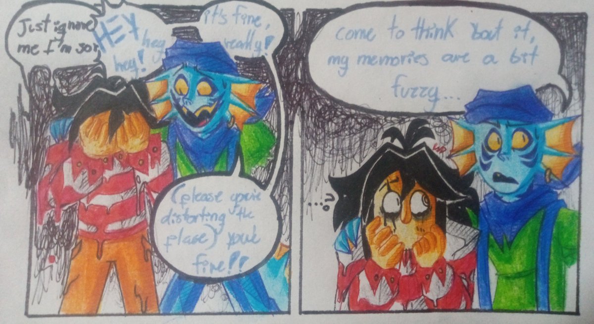 Wondering_Demon's tweet image. Old Wounds 
#BBAU #ABiBaZ 
#Alexbasics #JoeBasics #DeniedBasics
#JoesBasicJokeGame 
#AlexBasicsInBiologyAndZoology