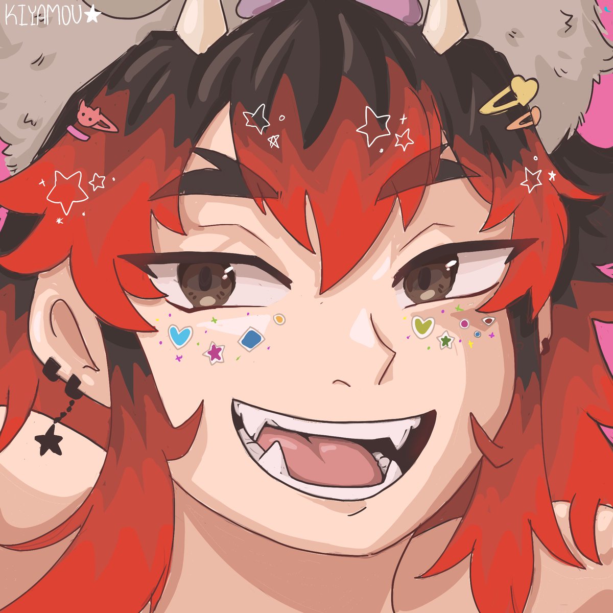 Feliz Cumpleaños Xtrike. Sigo estando muy feliz de celebrarlo y regalarte un dibujo cada año, de ser tu amiga y de que podamos compartir todo. Te quiero mucho, espero que sigamos siemdo amigos siempre y para siempre. muaks (๑>◡<๑) ~