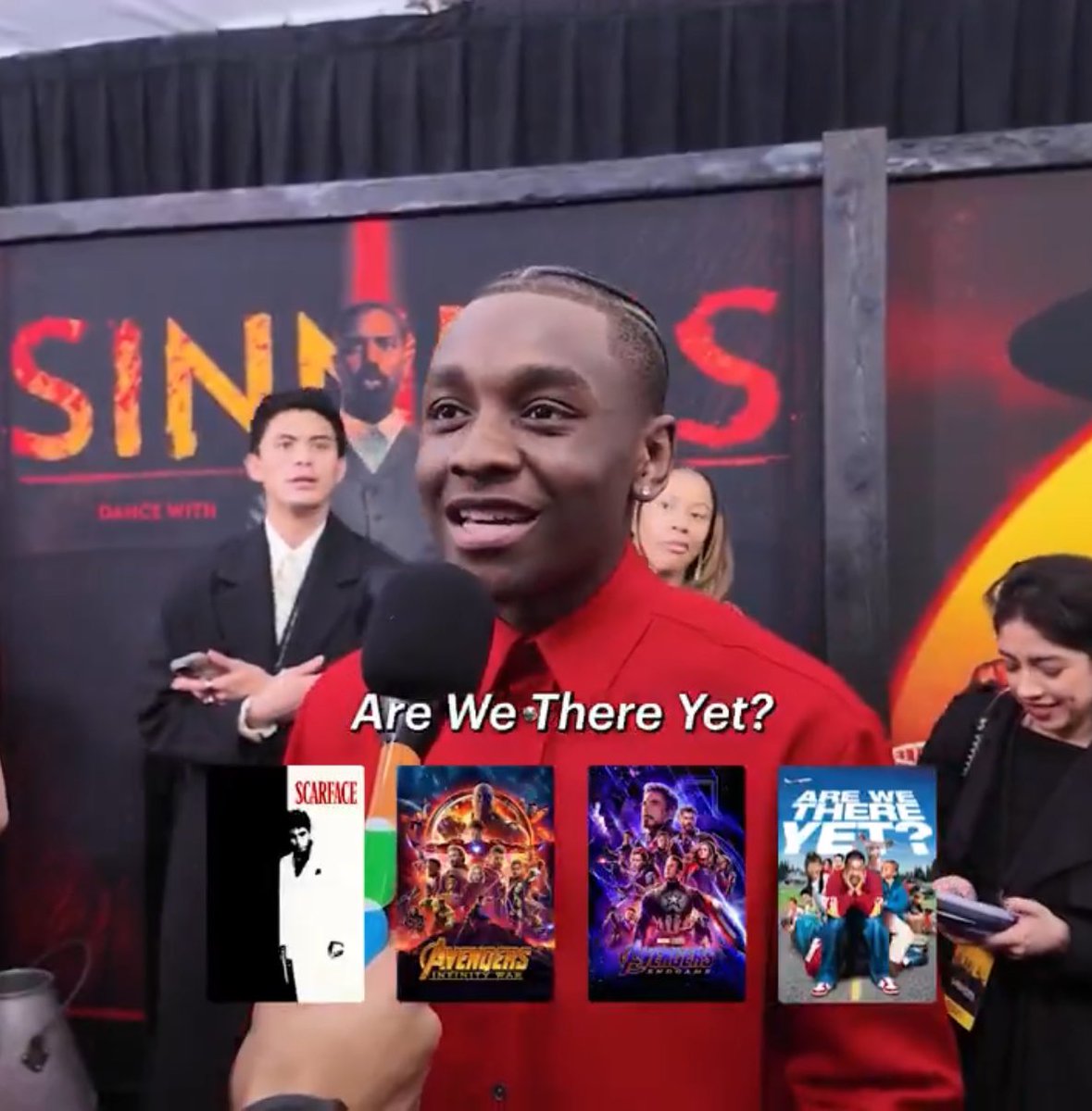 DiscussingFilm (@discussingfilm) on Twitter photo Miles Caton’s 4 favorite films:
• Scarface
• Avengers: Infinity War
• Avengers: Endgame
• Are We There Yet?
(Source: <a href="/letterboxd/">Letterboxd</a>) Miles Caton’s 4 favorite films:
• Scarface
• Avengers: Infinity War
• Avengers: Endgame
• Are We There Yet?
(Source: <a href="/letterboxd/">Letterboxd</a>)
