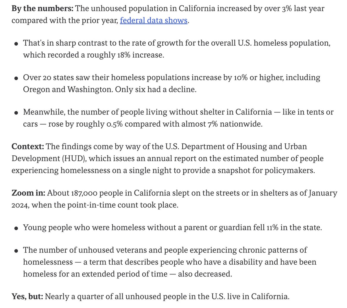 bobbyshokri's tweet photo. 2️⃣ CRISIS STILL GROWING.
We now have 180,000+ unhoused people—nearly 30% of the United States total.
Encampments are everywhere.
Since 2013, homelessness is up 53%.
More money = worse outcomes.
#HomelessnessCrisis #FailingSystems