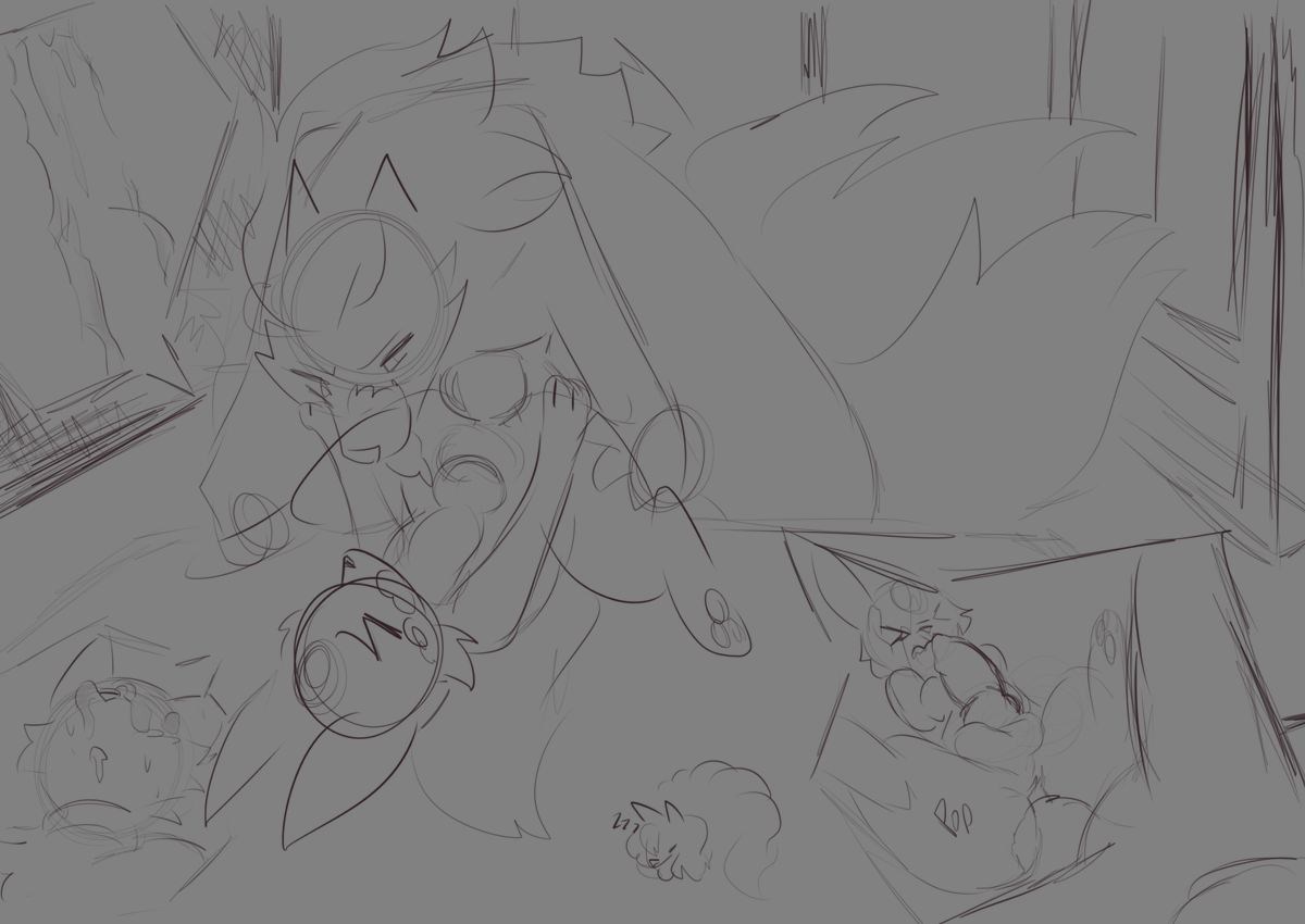 Comms open to help my grandma pay some medical bills 🫰
It seems she got an urinary tract infection again and her bones are aching again due to her arthritis.

I'm getting out of the burnout and finally getting into comm work again!

Wip of comm to fill this post