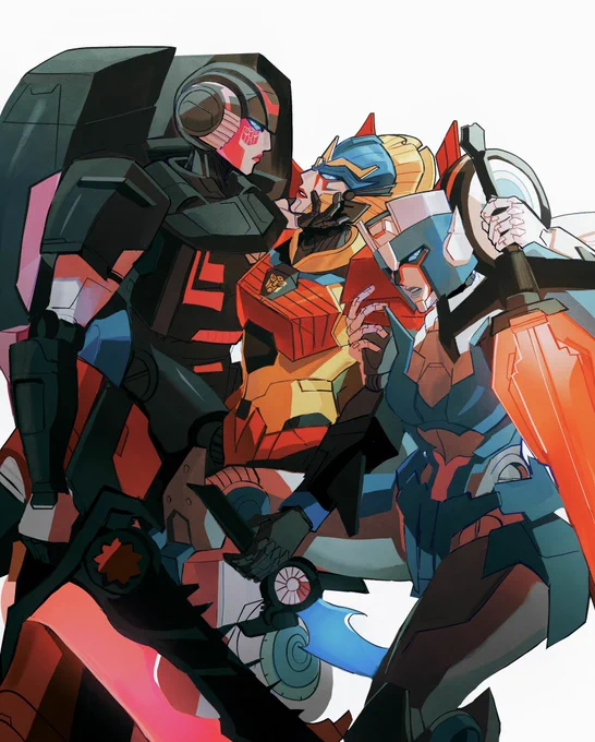 archroblade? chrowindcee??? chrombladecee????? Either way  #Arcee #Windblade #Chromia 