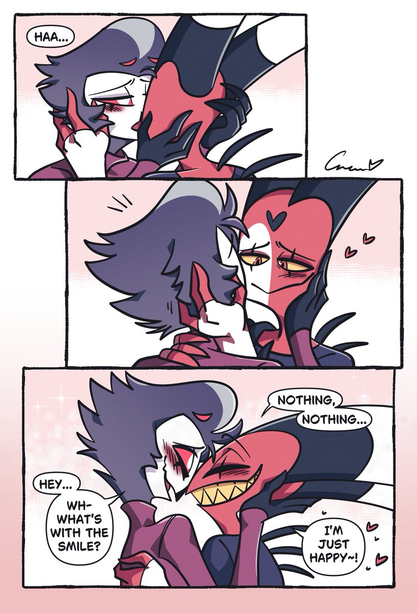 kissing with feelings 🥴❤️

#helluvaboss #stolitz #stolas #blitzo