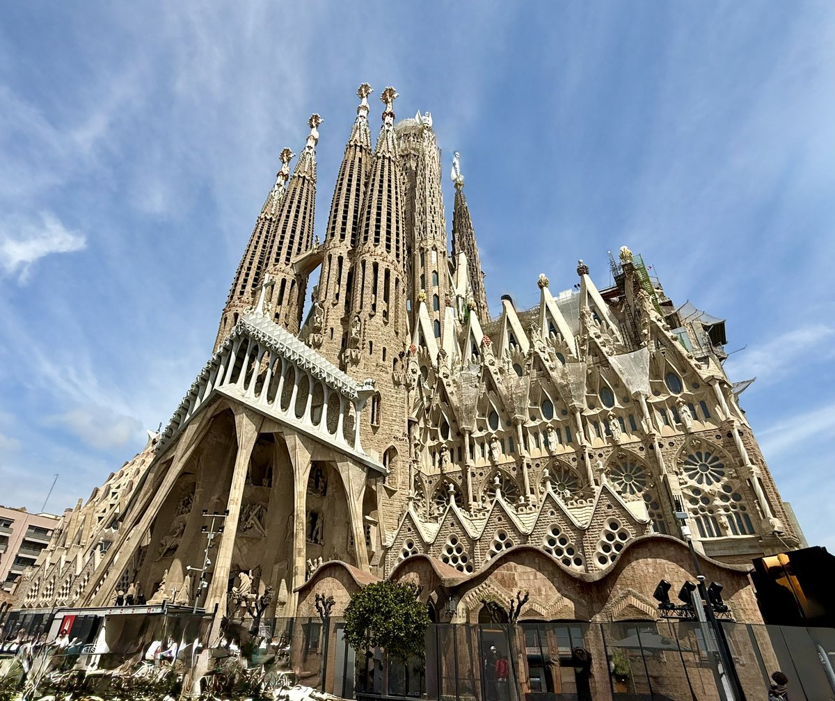 Beautiful Basílica de la Sagrada Família
#Barcelona