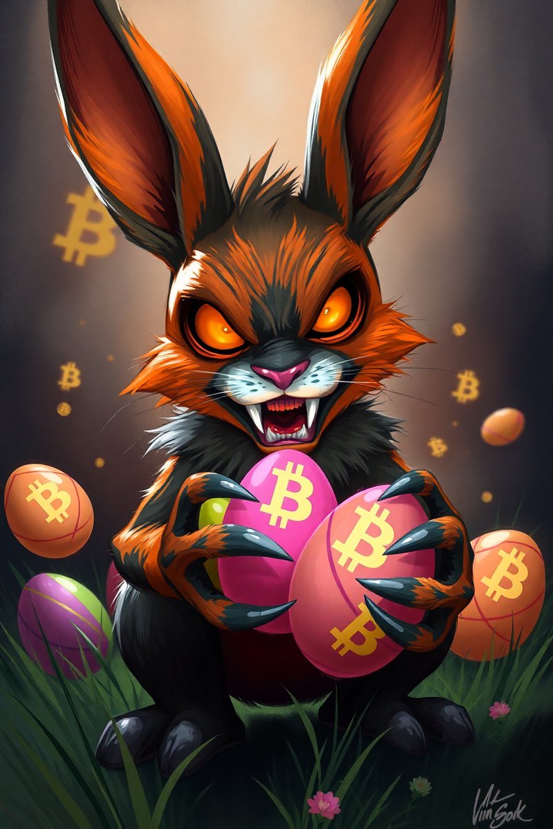 PuzzlePagora's tweet photo. I definitely have an Easter Darkside! I can't stop making these guys! Right or Left?
#TheBitcoinArmy #EasterHorror #EasterEggHunt #Bitcoin #BTC https://t.co/AOHN3aG9Bv