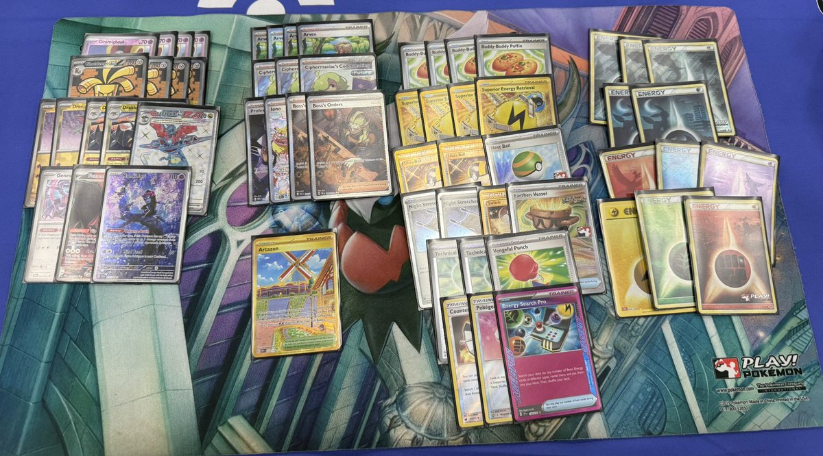 50th place with Pengo, didn’t test it at all and ran into a few too many raging bolt but shoutout the boys for the list and the broken deck 🙏