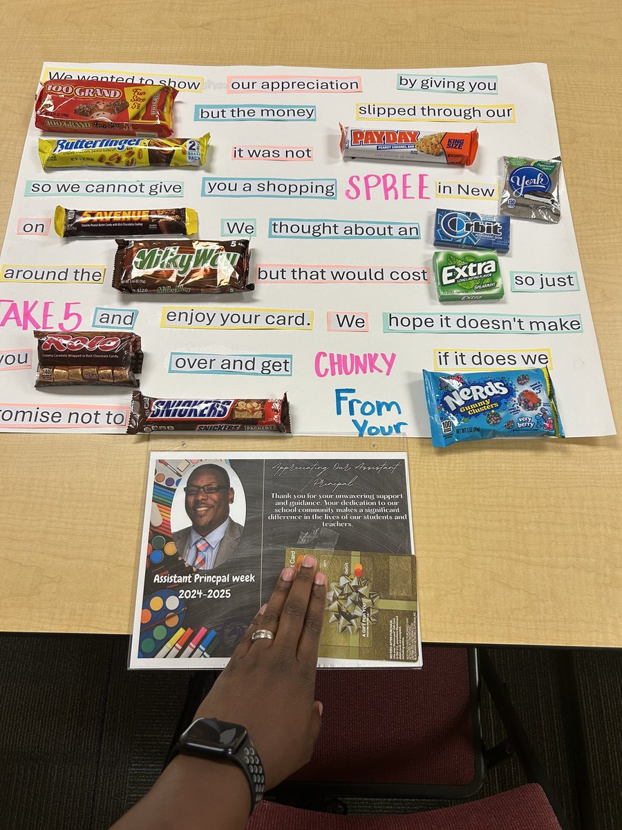 Marcquez Haley (@marcquezhaley) on Twitter photo So honored to be recognized for National Assistant Principals Week! I am humbled to work with the great group of APs and teachers that serve the <a href="/SSCMS_FCS/">Sandy Springs Charter Middle School - FCS</a> community! Salute to APs everywhere! Your leadership matters! <a href="/AmyNWatson1/">Amy N Watson</a> <a href="/HosleyStephanie/">Stephanie Hosley</a> <a href="/lhwoodruff/">Laurie Woodruff</a> <a href="/alexbatesedu/">Alexandra Bates</a> So honored to be recognized for National Assistant Principals Week! I am humbled to work with the great group of APs and teachers that serve the <a href="/SSCMS_FCS/">Sandy Springs Charter Middle School - FCS</a> community! Salute to APs everywhere! Your leadership matters! <a href="/AmyNWatson1/">Amy N Watson</a> <a href="/HosleyStephanie/">Stephanie Hosley</a> <a href="/lhwoodruff/">Laurie Woodruff</a> <a href="/alexbatesedu/">Alexandra Bates</a>